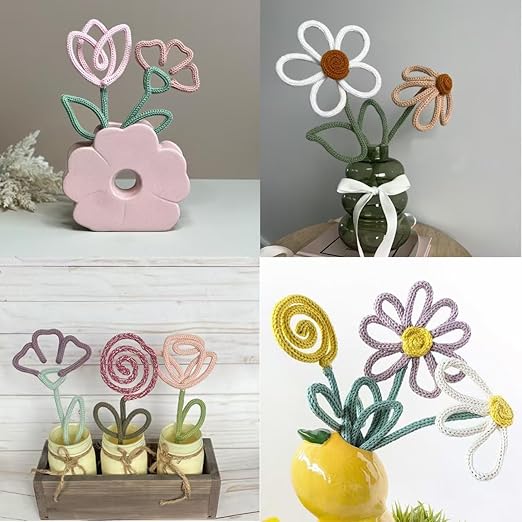 BoFUN DIY Flower Craft Kit for Adults Teens - Image 7