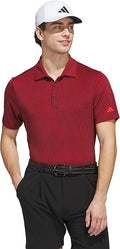 adidas Mens Ultimate365 Mini Bunker Polo Shirt