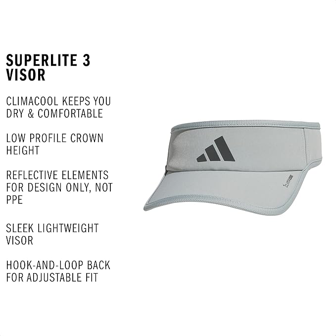 adidas Men's Men's Superlite 3 Visor