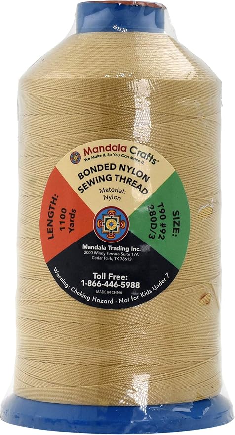 Mandala Crafts Bonded Nylon Thread - Image 2