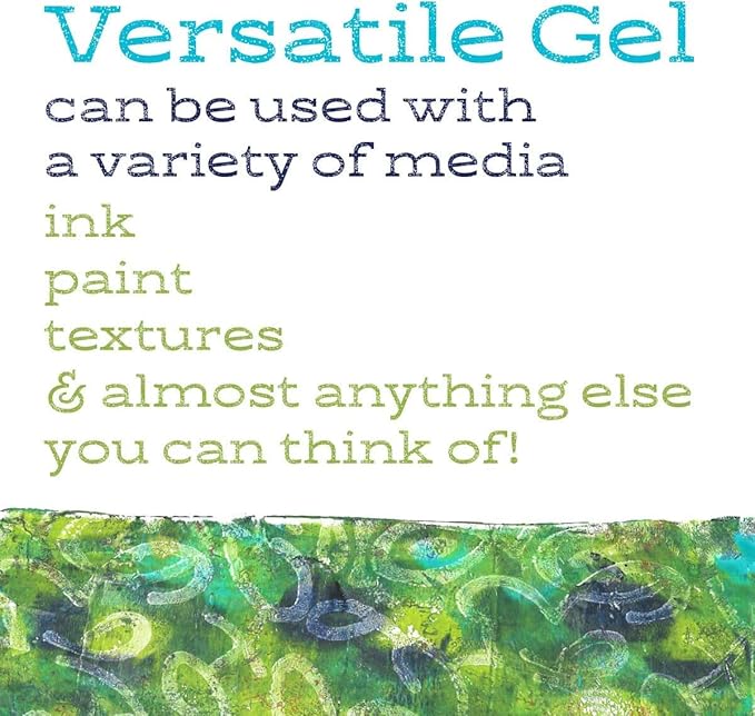 Gel Press Monoprinting Print Plates – 8” X 10” + 5” X 7” Gel Plate Value Pack - Image 3