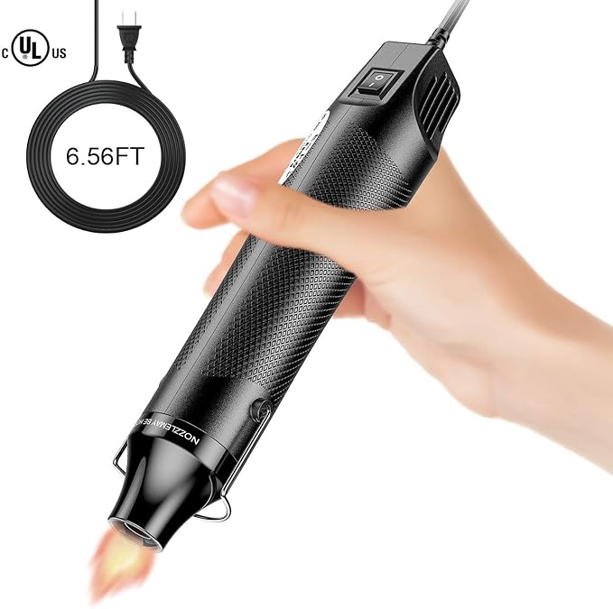 Heat Gun, Uptdae Version 110V 300W Mini Handheld Hot Air Gun - Image 4