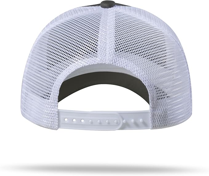 American Flag Trucker Hat - Snapback Hat, Baseball Cap for Men Women - Breathable Mesh Side, Adjustable Fit - for Casual Wear