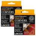 Lineco Infinity 0.625" Acid-Free Archival Photo Corners Self Adhesive, Pressure by Lineco