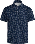 Mens Golf Shirts Golf Polo Shirts for Men Short Sleeve Polo Shirts Golf Gifts