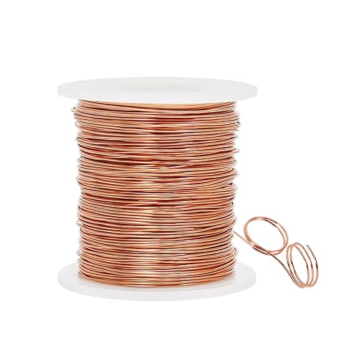 Tenn Well 20 Gauge Jewelry Wire, 328 Feet 0.8mm Bendable Aluminum Craft Wire by TennWell