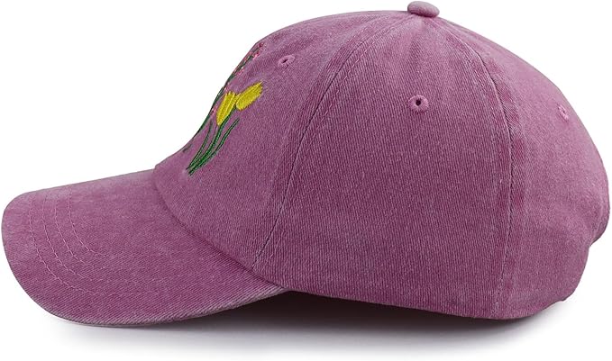 Gardening Hat for Women, Funny Adjustable Cotton Flower Plant Baseball Cap