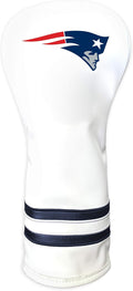 Team Golf NFL Pittsburgh Steelers White Vintage Fairway Head Cover White Vintage Fairway Golf Club Headcover, Form Fitting Design, Retro Design