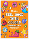 Grabie Easy Coloring Book for Adults Relaxation, Simple Mindful Coloring Pages by Grabie
