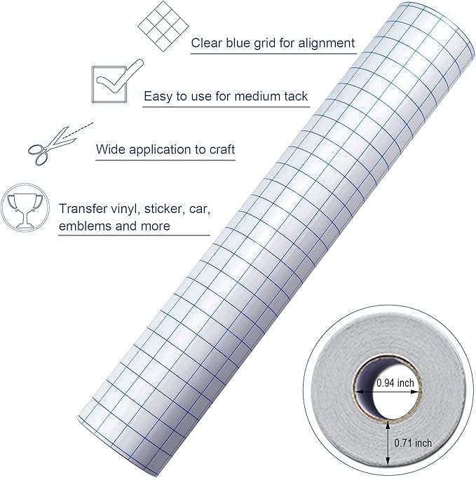 Clear Transfer Tape for Vinyl - Image 5