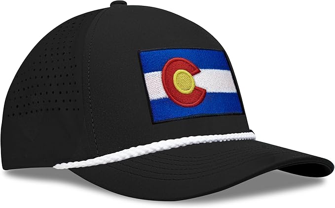 Performance Golf Hat – Adjustable Snapback Trucker Baseball Cap for Men & Women - Jetset Series