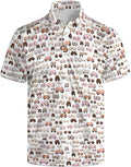 Mens Golf Shirts Golf Polo Shirts for Men Short Sleeve Polo Shirts Golf Gifts