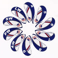 Craftsman Golf US Flag Neoprene Golf Club Head Cover Wedge Iron Protective Headcover for Callaway, Ping, Taylormade, Cobra, Etc.