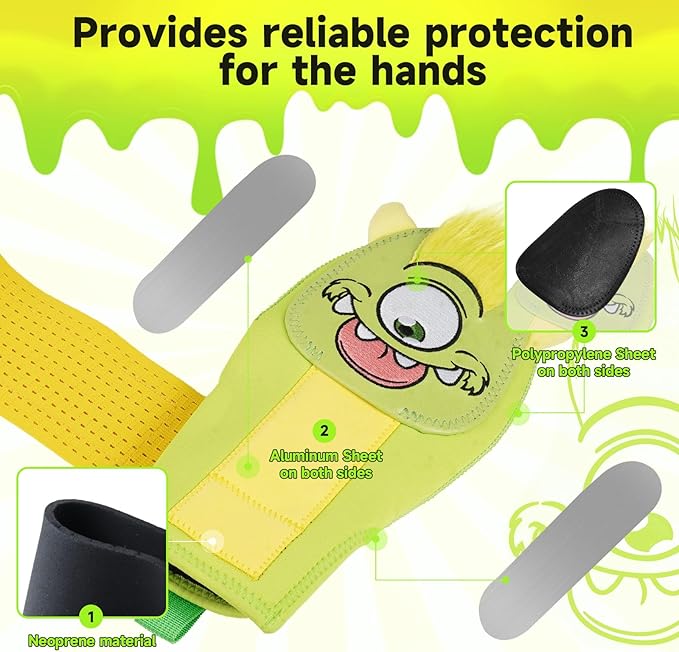 Sliding Mitt for Youth, Baseball Softball Sliding Glove for Kid, Hand Protection for Left & Right Hands, Baseball Accessories and Protective, Flexible Breathable Durable