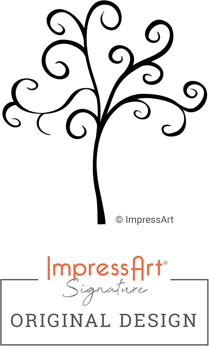 ImpressArt - Tree of Life Signature Design Metal Stamp - Image 2