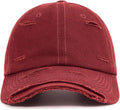 Komorebi Baseball Cap Women Men Vintage Washed Distressed Hats Adjusted Cotton Dad Hat Adjustable Trucker Headwear