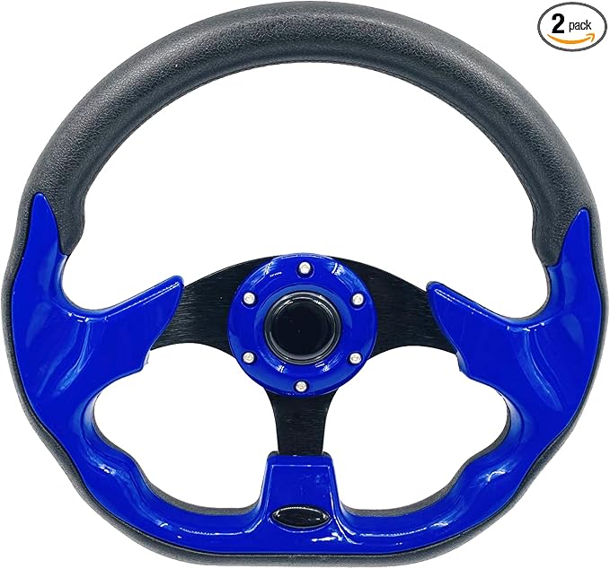Golf Cart Steering Wheel for EZGO RXV & TXT, Club Car DS and Club Car Precedent EZGO Yamaha Golf Car Accessories