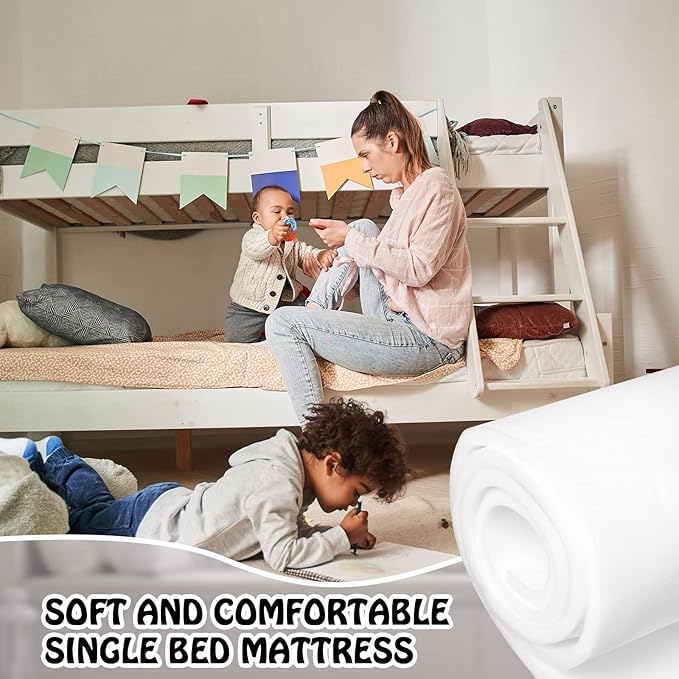 Amylove Polyurethane Foam 24" x 72" High Density Cushion Upholstery Foam Sheet - Image 6