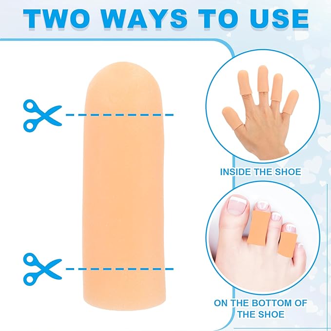 PATIKIL Gel Finger Cots 2"x0.67" - Image 3