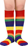 American Trends Kids Toddler Soccer Socks Youth Baseball Softball Football Socks Knee High Accessories for Girls