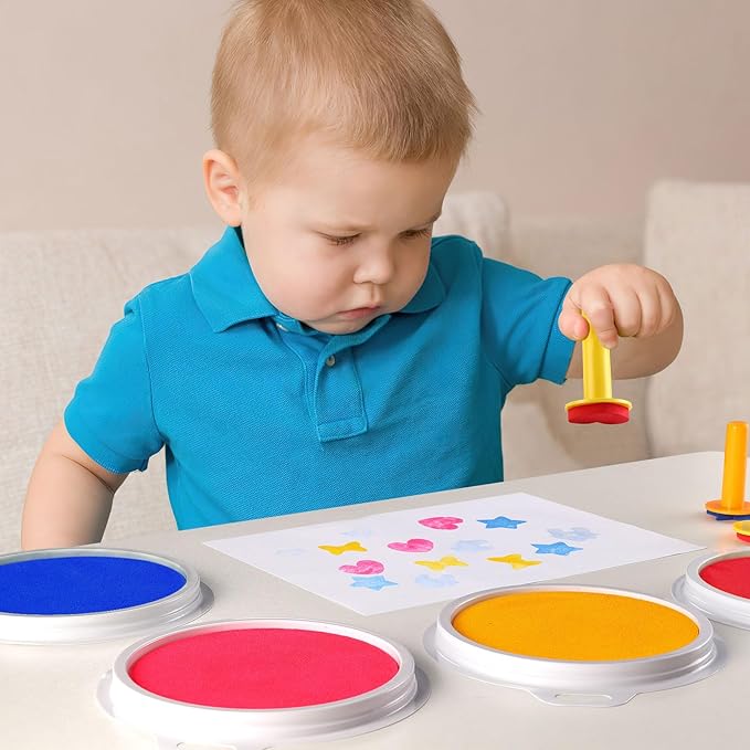 Lorzon 8 Colors Washable Stamp Pads - Image 7
