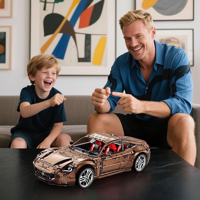Reobrix Sports Car Building Blocks Set - Image 6