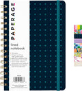 PAPERAGE Lined Spiral Journal Notebook, 160 Pages, Hardcover Journal by PAPERAGE