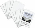 Foam Board 11 x 14 in, ZXUNLIEH 12 Pack White Poster Board, 3/16 in Thick Craft by Unknown
