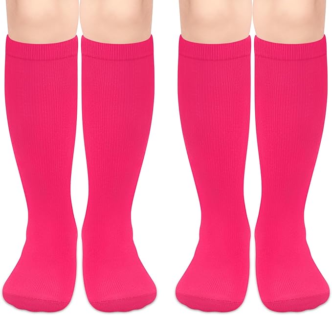 qikqik Toddler Soccer Socks Kids Soccer Socks Boys Baseball Sock Youth Football Sock Girls Softball Accessories Team Sports