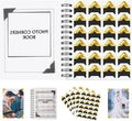 GOONAVI 15 Sheets 360 PCS Golden Black Acid-Free Photo Corners Notebook by GOONAVI