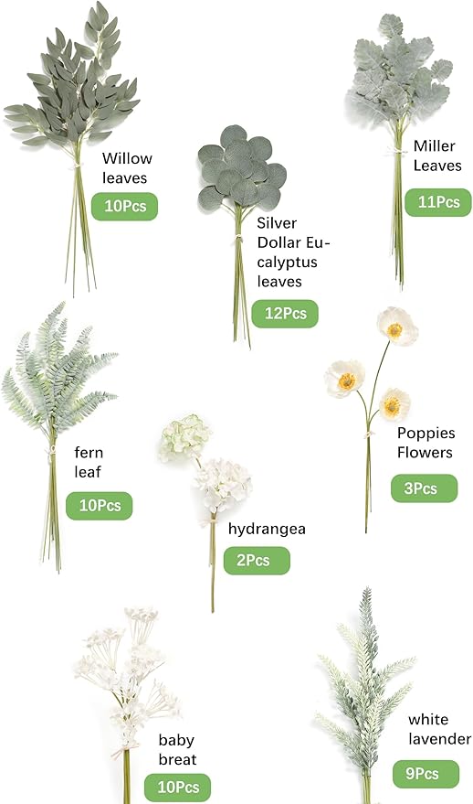 Serra Flora Artificial Greenery Spray Box Set - Image 6
