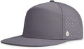 AOPREL Flat Brim Baseball Cap for Men Adjustable Water-Resistant Performance Hat with Breathable Laser Perforated