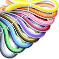 Zorfeter 9 Sets Multi-Color Quilling Paper Strips Kits 900 Strips 42 Colors by Zorfeter