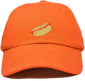 DALIX Hot Dog Hat Embroidered Mens Womens Baseball Cap
