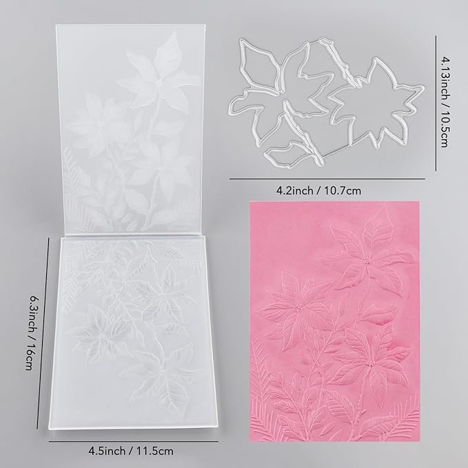 BAOFALI 3D Embossing Folder and Metal Die Set - Image 2