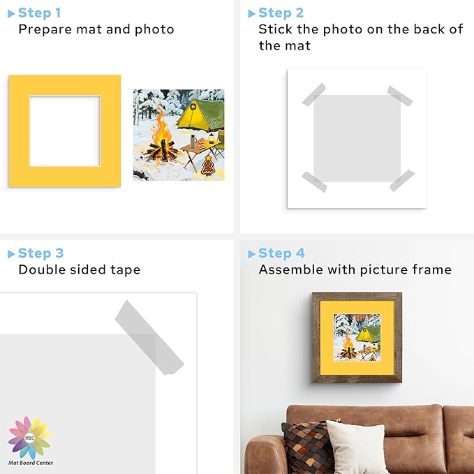 Mat Board Center, 12X12 Mix Color Mats - Image 7