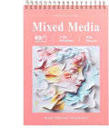 Ddaowanx Mixed Media Sketchbook, 9x12 inches Sketch Pad 60 Sheets Heavyweight by Ddaowanx