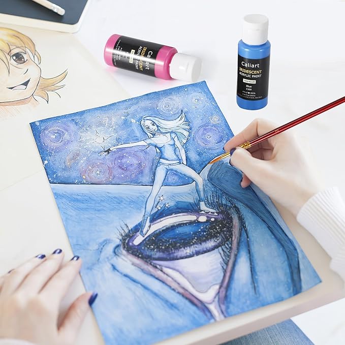 Caliart Iridescent Acrylic Paint - Image 5