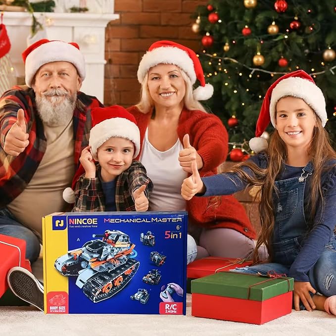 STEM Building Toys for Boys 6-12, 5in1 Remote & APP Controlled - Image 9