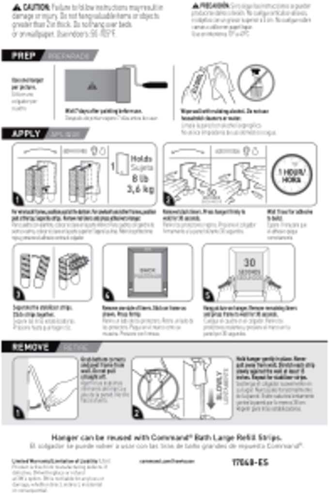 Command Universal Frame Hangers, Damage Free Hanging Picture Hangers, No Tools - Image 10