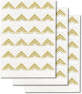 GOONAVI 10 Sheets 240 Pcs Shiny Gold Acid-Free Photo Corners, Self-Adhesive by GOONAVI