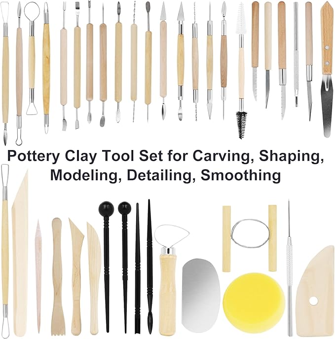Yagugu Pottery Supplies Clay Tools - Image 3