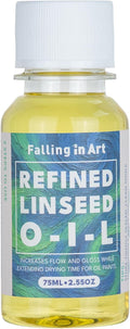 Falling in Art Refined Linseed Oil by FallinginArt