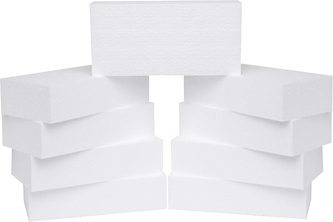 Silverlake 8x4x2 Craft Foam for Styrofoam Block Projects by SilverlakeCraftFoam