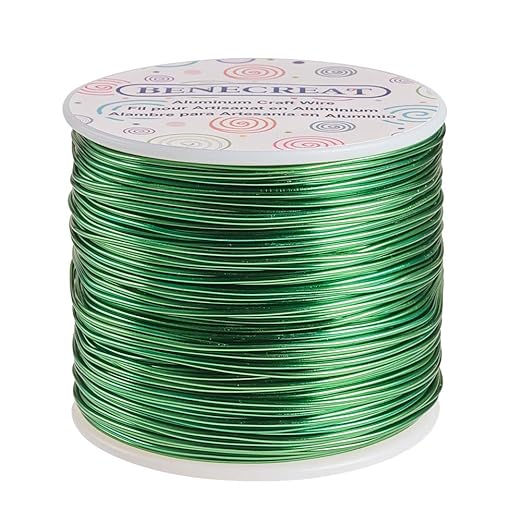 BENECREAT 12 17 18 Gauge Aluminum Wire Anodized Jewelry Craft Making Beading by BENECREAT