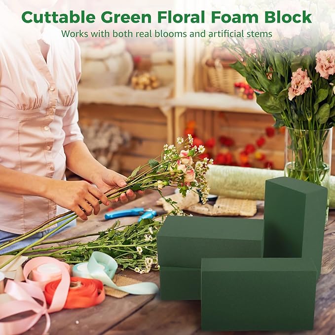 30 PCS Floral Foam Blocks, Wet and Dry Florist Foam - Image 2