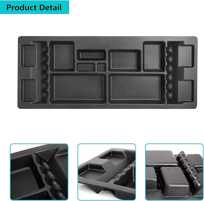 10L0L Golf Cart Under Seat Storage Tray for EZGO RXV TXT Club Car DS Precedent Electric Vehicle with Original Trojan Battery Underseat Organizer Container Holder Plate