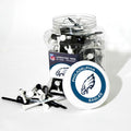 Team Golf NFL Green Bay Packers Jar Of 175 Golf Tees 2-3/4" Golf Tees, 175 Pack, Regulation Size, Multi Team Colors