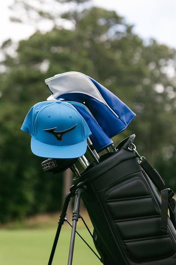 Mizuno Golf Tour Flat Snapback Hat
