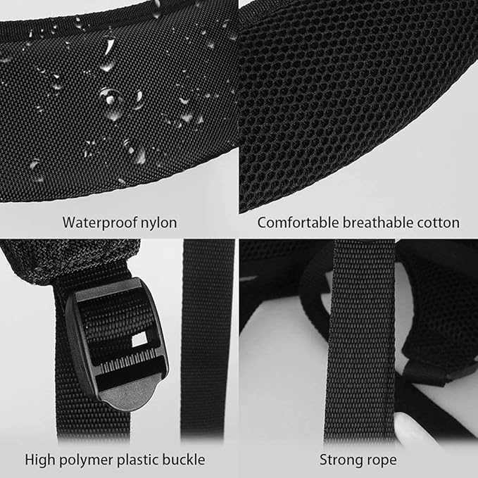 Golf Bag Strap Replacement Comfort Double Shoulder Adjustable Strap Padded Golf Carrying Bag Strap